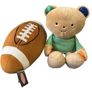 Melissa & Doug Plush Bear & Football Set 12" K's kids